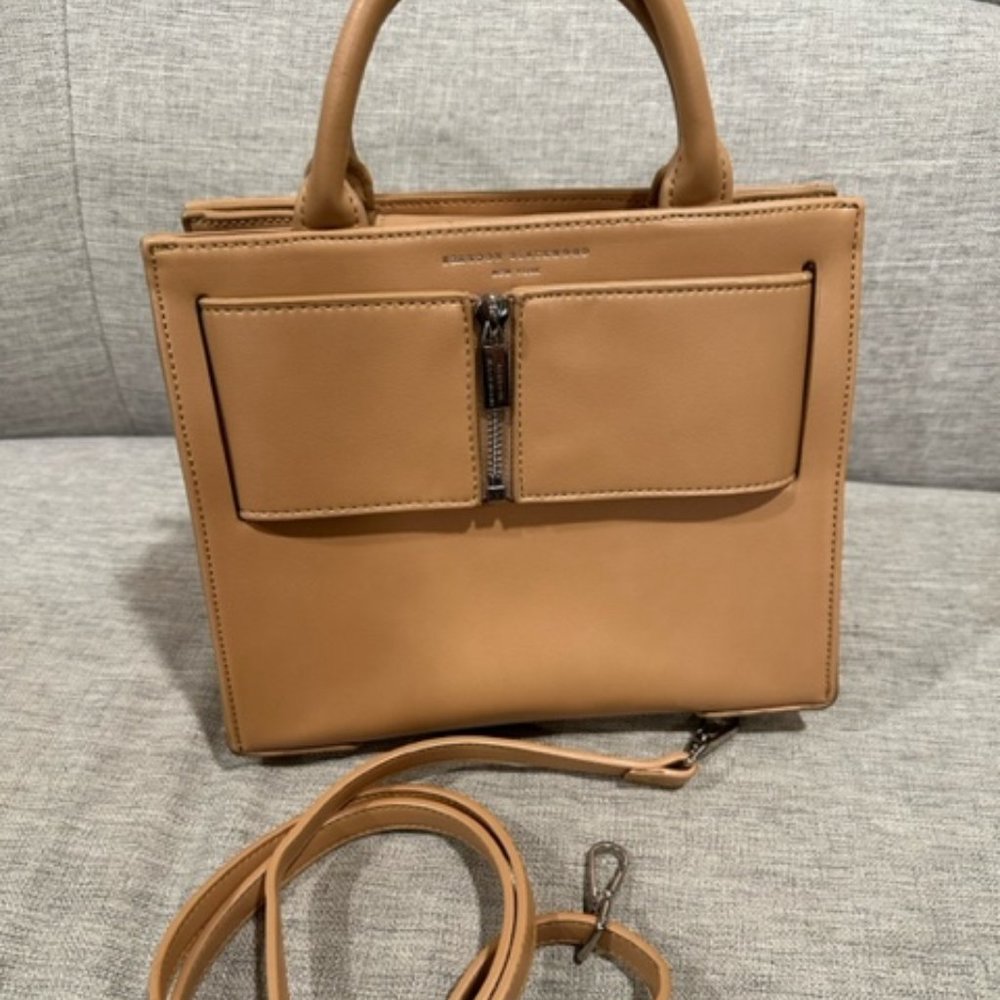 BRANDON BLACKWOOD Kuei Logo-Embossed Vegan Leather Medium Tote Bag - Picture 2 of 8